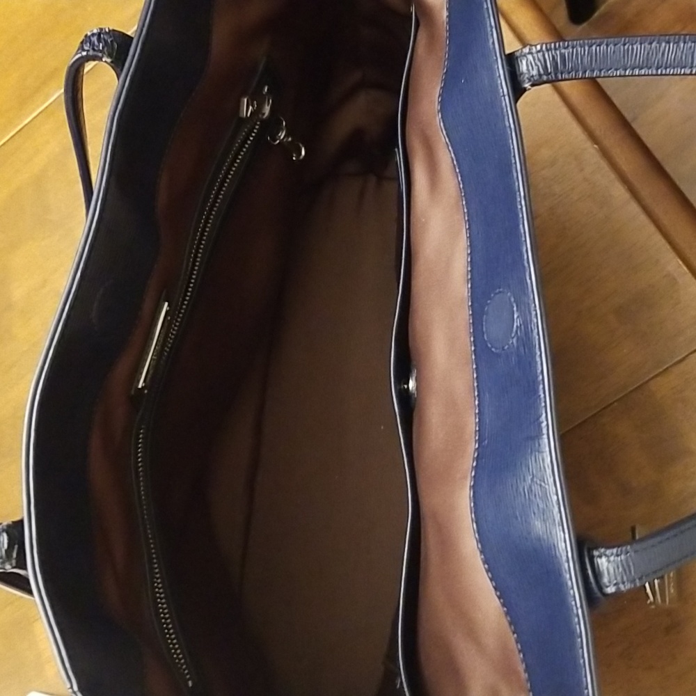 LAUREN, Ralph Lauren Navy Tote Bag - Picture 8 of 12